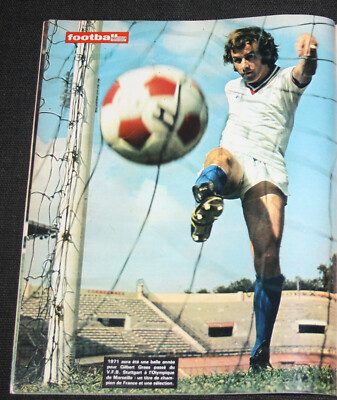 Souvenir Collector : Poster Photo OM Olympique De Marseille 1984 (Magazine But)