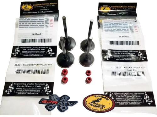 Polaris Predator 500 Kibblewhite Head Intake Exhaust Valves RED Seals 2003-2007 - Picture 4 of 24