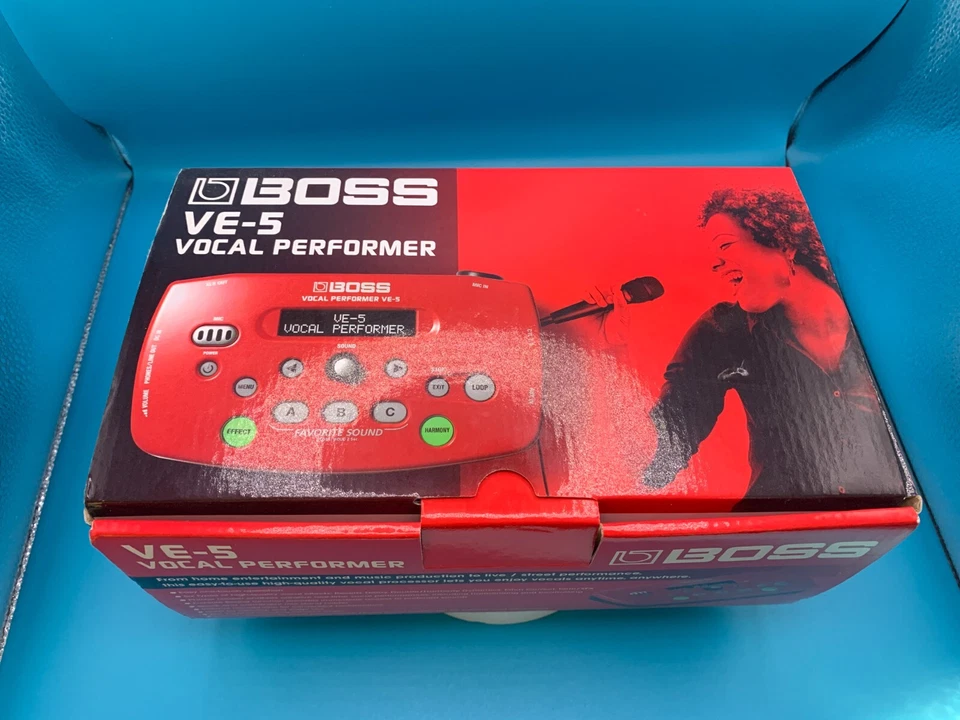 Boss VE 5 RD Vocal Performer Enhancer Voice Corroction Effects. + Power Supply - Image 3 of 4