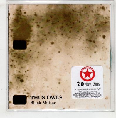 (HA340) Thus Owls, Black Matter - 2015 DJ CD
