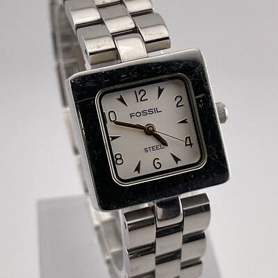 Fossil Steel Watch FS-2531 Womens 22mm Case Quartz Three Hands Analog