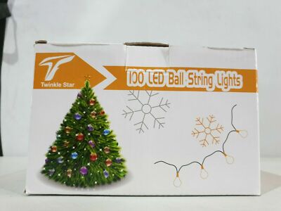 Twinkle Star - 100 Led Ball String Lights - 120 V !!! 