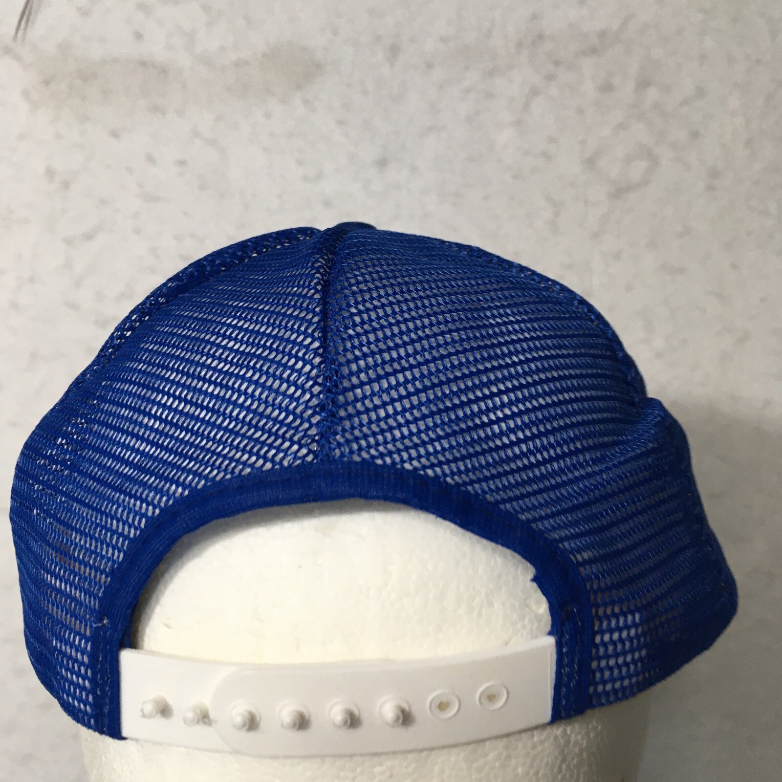 Hat Adjustable Snapback mesh Blue General Electri… - image 6