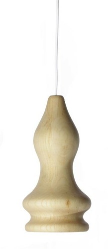 Pendant Designer Lamp Corded White 