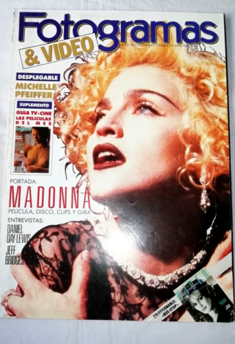 Fotogramas & Video nº 1763 Madonna Michellel pfeiffer  daniel day-lewis 1990 - Foto 1 di 6