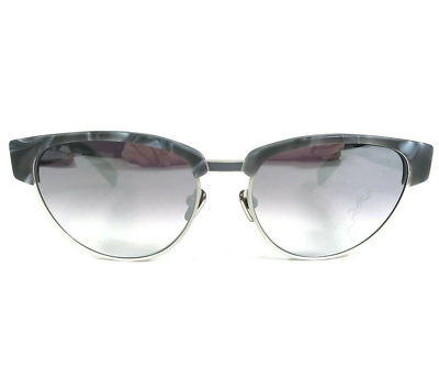 Morgenthal Frederics Sunglasses 815 BETH Blue Horn Gray Frames w Purple Lenses Morgenthal Frederics Sunglasses 815 BETH Blue Horn Gray  main image 2