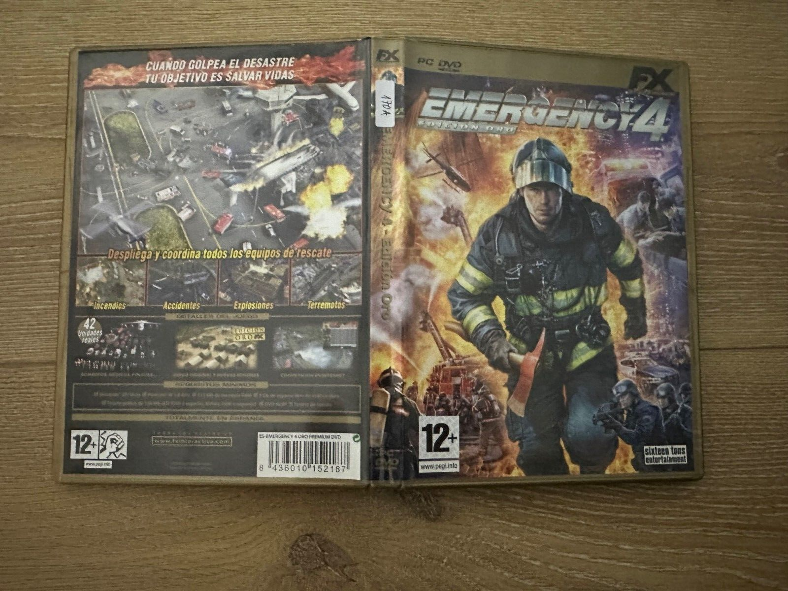 Emergency 4 Gold Edition PAL English Espana FREE REGION PC CIB