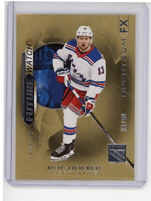 2020-21 SP AUTHENTIC Alexis Lafreniere GOLD SPECTRUM FX BOUNTY ROOKIE RC /50