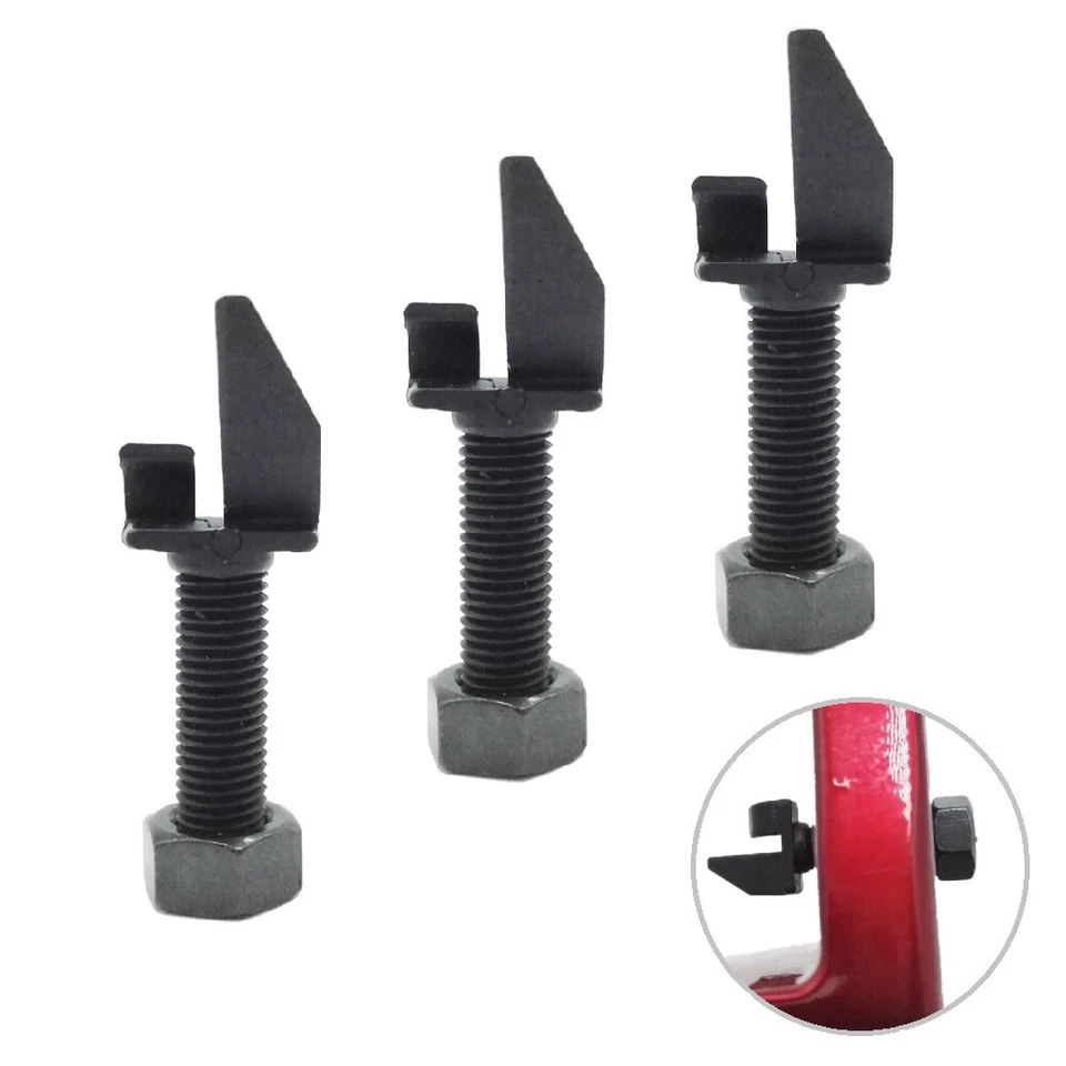 3pcs Screw On Arrow Rest Right Left Hand Archery Recurve Compound Bow Hunting - Image 2 of 4