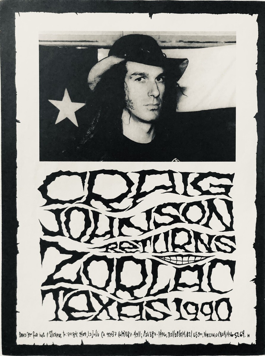 Zorlac Skateboard Print Ad Craig Johnson Vintage Skateboard Zorlac Skateboard Print Ad Craig Johnson Vintage Skateboard