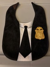 FBI Agent Children's Bib