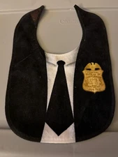 FBI Agent Children's Bib