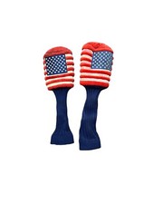 Vintage American Flag Golf Club Covers