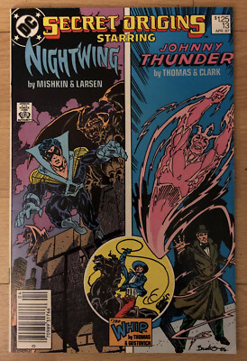 Secret Origins #13 Nightwing, Johnny Thunder, Whip, Apps: Jericho & Teen Titans