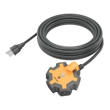 DEWENWILS 5-Outlet Power Strip, 25FT Heavy Duty,14/3 SJTW,Industrial Power Strip