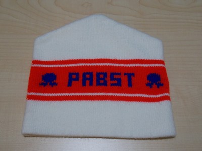 pabst blue ribbon winter hat