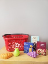 Target Toy Shopping Basket Kids Play Food New