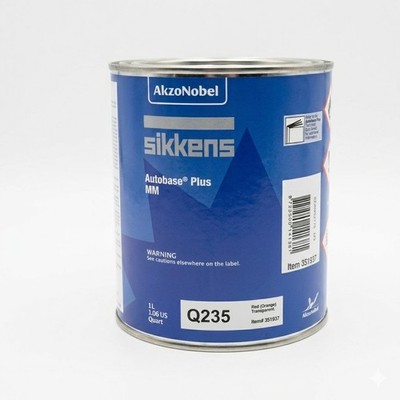 AkzoNobel Sikkens Autobase Plus MM Q235 Red Orange Transparent Toner 1L 351937