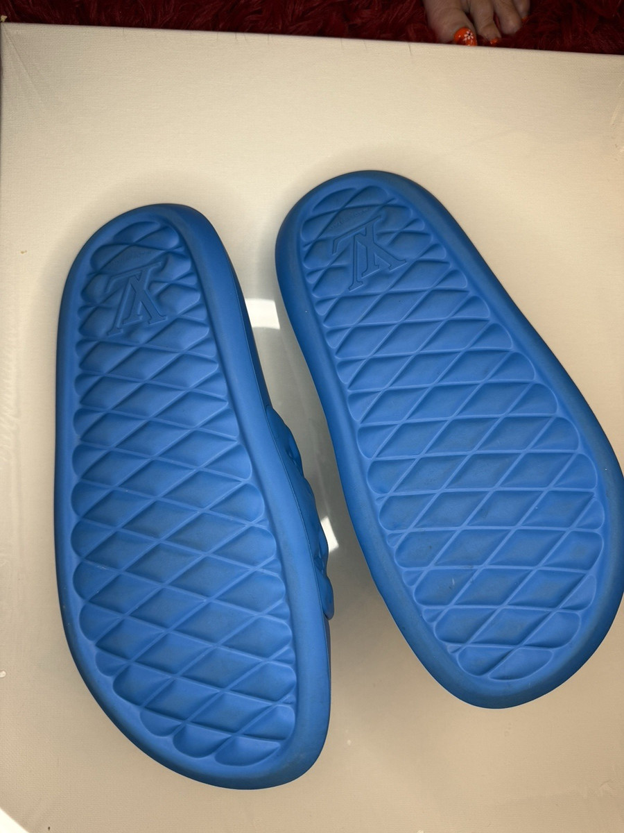 LOuIS VuITTOΝ ブルー サンダル 38 LV Sunset Flat Comfort Sandal - Women - Shoes | LOUIS VUITTON ®