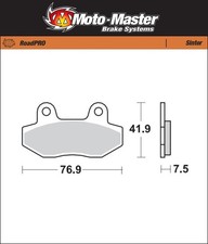 Beta MiniCross 50 R10 2012-2015 [Pastiglie freno anteriori moto sinterizzate]