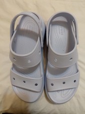 Sandalias Crocs Light Violette Mujer Talla 11 Excelente Estado