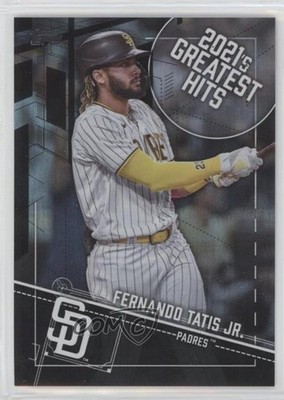 2022 Topps Series 1 2021's Greatest Hits Black 244/299 Fernando Tatis Jr 0l8y