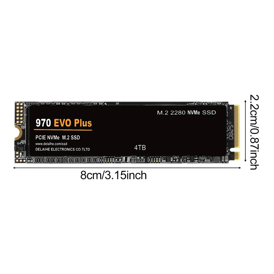 Clearance! Internal Solid State Drive 970 EVO Plus 1/2/4TB PCIe 4.0 NVMe M.2 - Image 3 of 4