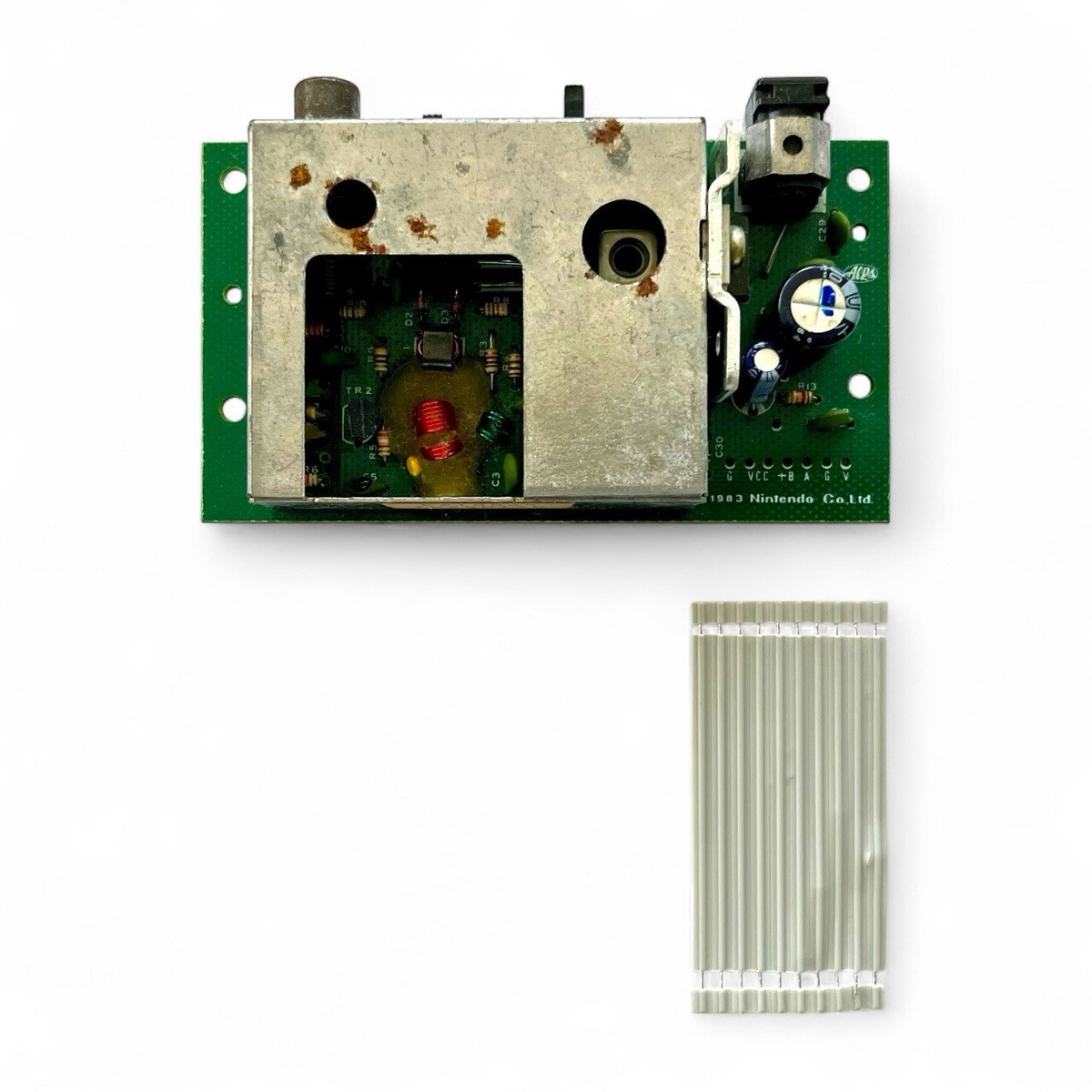 Nintendo Famicom RF / Power Tail Circuit Board Original Japan Part