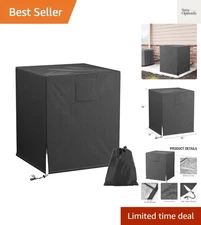 Durable Waterproof AC Unit Cover for Outdoor Protection - Fits 32x32x36 Inch