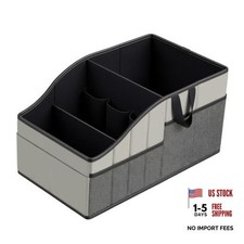 WHHMK Sturdy Leather Car Storage Support Up to 33 LB of Weight  Car Grey