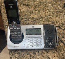 AT T TL96456 Cordless Phone System Base with 1 Handset, Power, Needs New Battery