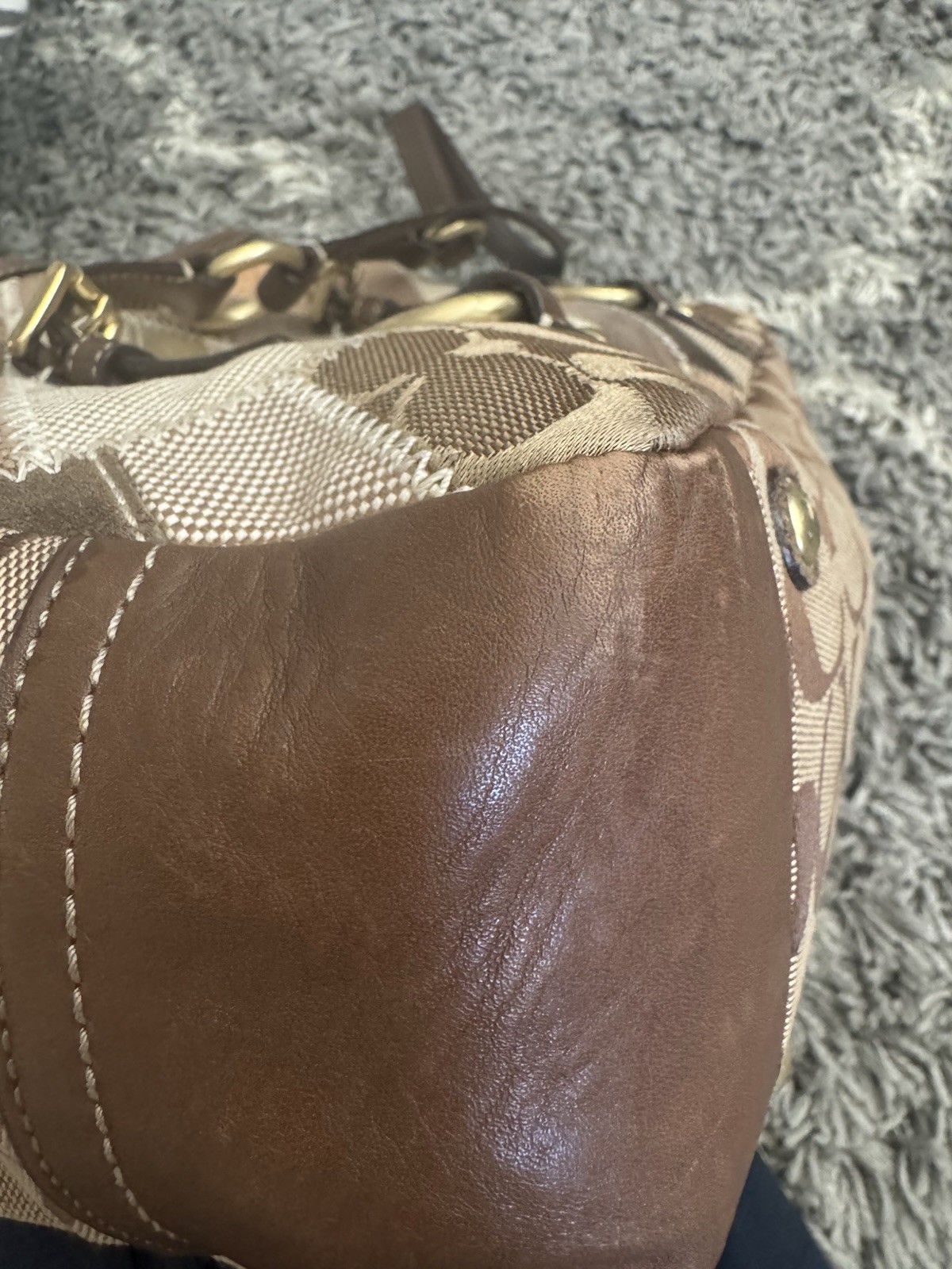 Coach patchwork Tote And Wallet Set - image 8