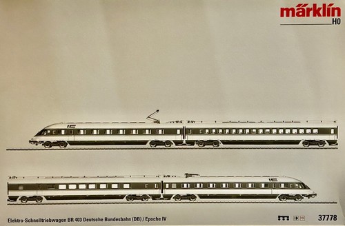 Märklin 37778 Elektro-Schnelltriebwagen Baureihe 403 Donald Duck | Zustand: Neu