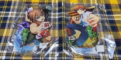 Unopened Higurashi When They Cry Web Lottery Acrylic Stand Keichi Maehara Set