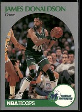 1990-91 Hoops #85 James Donaldson Prototypes