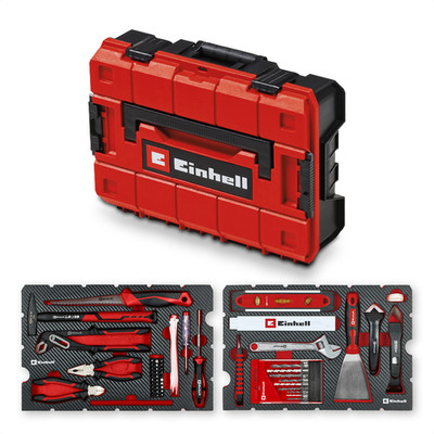 Original Einhell Werkzeugkoffer Renovierung E-Case 78-tlg. (Renovierungen, Bohre