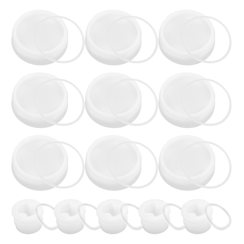  40 Pcs Leak-proof Lid for Chemical Storage Barrel Bung Cap Drum Plugs
