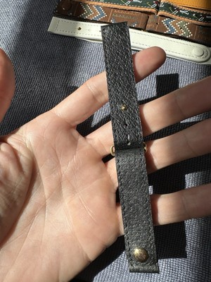 Vintage Watch Strap 16 mm Pigskin Leather Nos Top Quality amazing look 