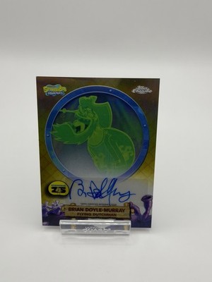 2025 Topps Chrome SpongeBob Flying Dutchman Brian Doyle-Murray Auto SA-FD