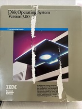 Vintage IBM Personal Computer Software Library DOS Version 3.10 5.25" Floppy