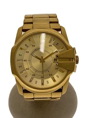 DIESEL DZ-1952 Quartz Analog Gold Stainless Steel Watch Excellent