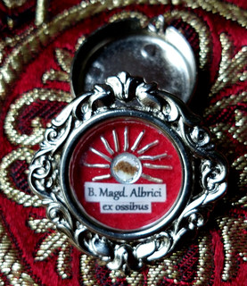 Reliquary Relic Blessed Maddalena Albrici Augustinian Abbess