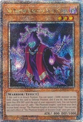 The Phantom Knights of Ancient Cloak - RA04-EN263 - Quarter Century Secret Rare