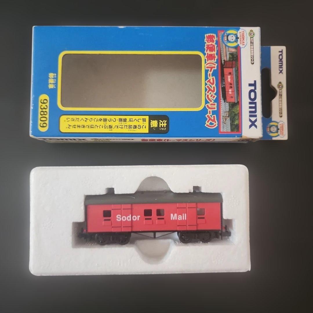 マトそのニ TOMIX N Gauge Thomas the Tank Engine Mail Van 93809 Postal Red