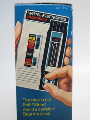 Mattel Electronics Auto race OVP 1976 new neu No. 9879 Konsole handheld