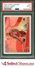 2009 TOPPS CHROME REFRACTOR #16 LeBRON JAMES CAVALIERS #/500 PSA 9