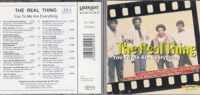 CD THE REAL THING - YOU TO ME ARE EVERYTHING - ALBUM