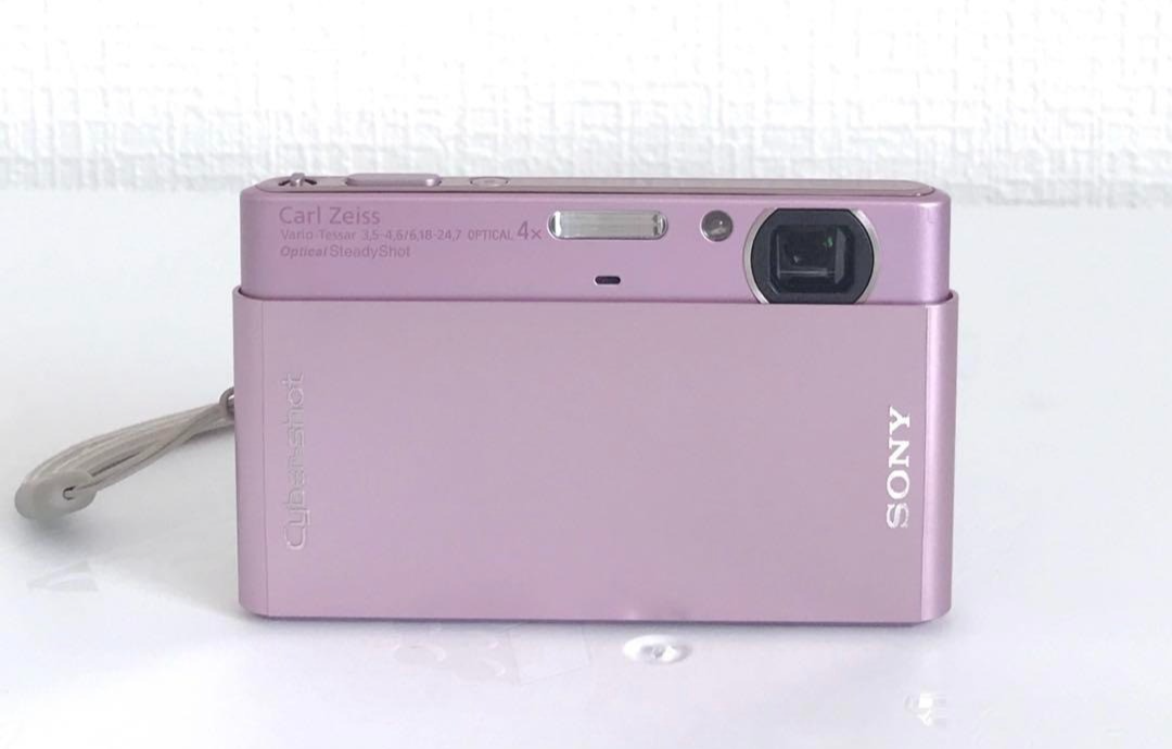 SONY Cyber-shot ピンク DSC-T77 デジタルカメラ 【公式通販】