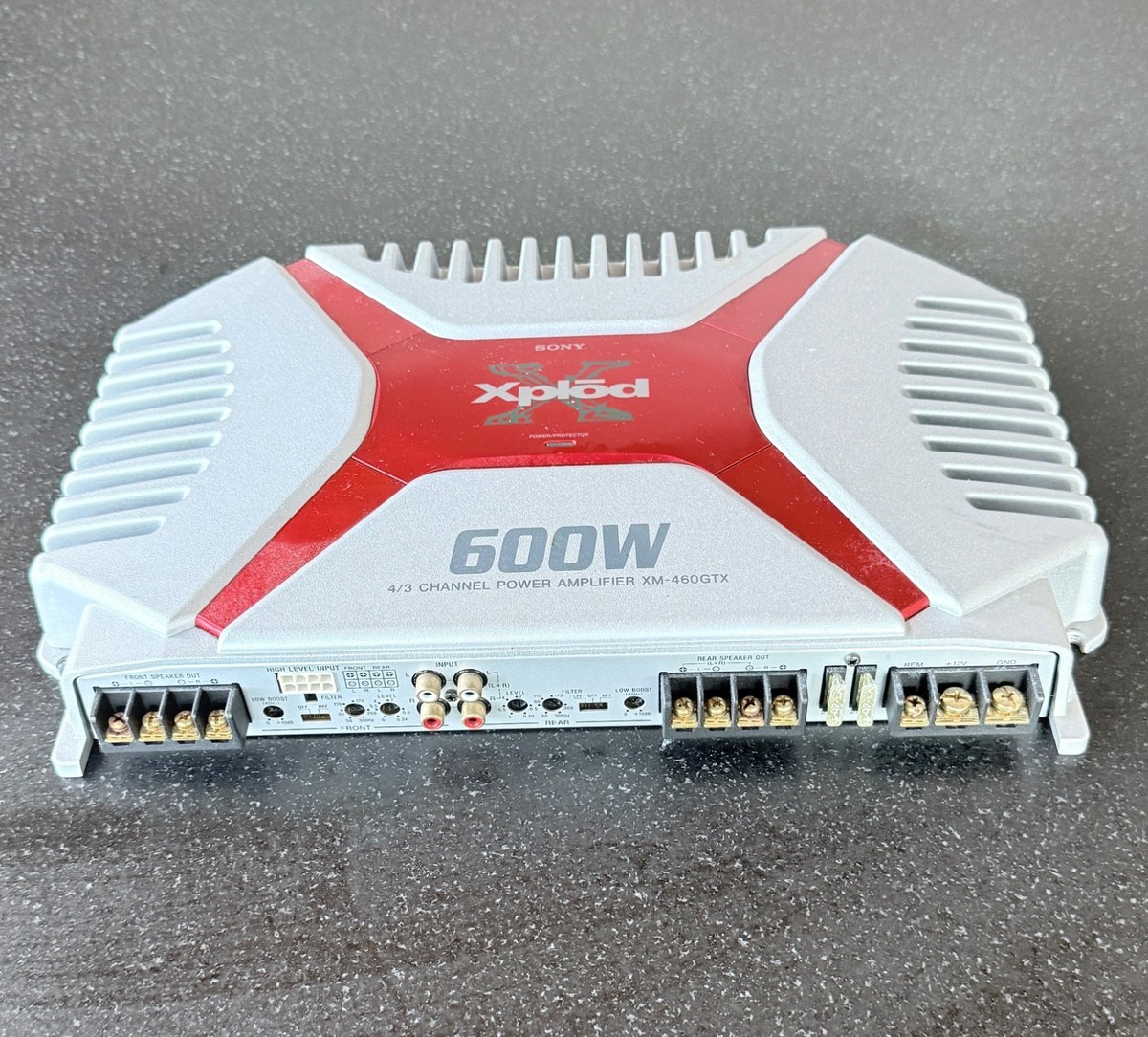 Sony Xplod 600 4/3 channel amplifier XM-460GTX | eBay