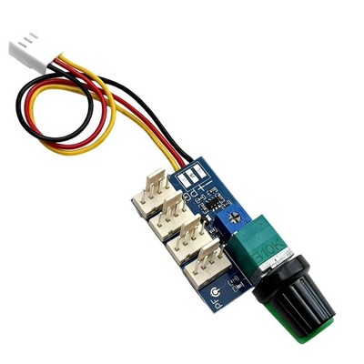 PWM Fan Speed Controller 4 Kanäle, 3 Pin Ports, DC 0-12V, 4 Draht PC CPU Lüfter
